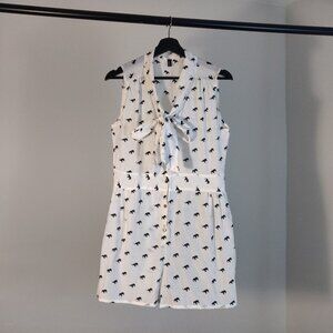 Sheer Elephant Romper